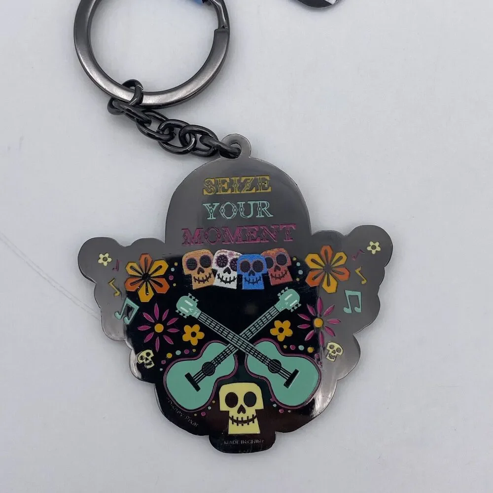 Loungefly Disney Keychain Pixar Coco Miguel Seize Your Moment Key Ring Bag Charm